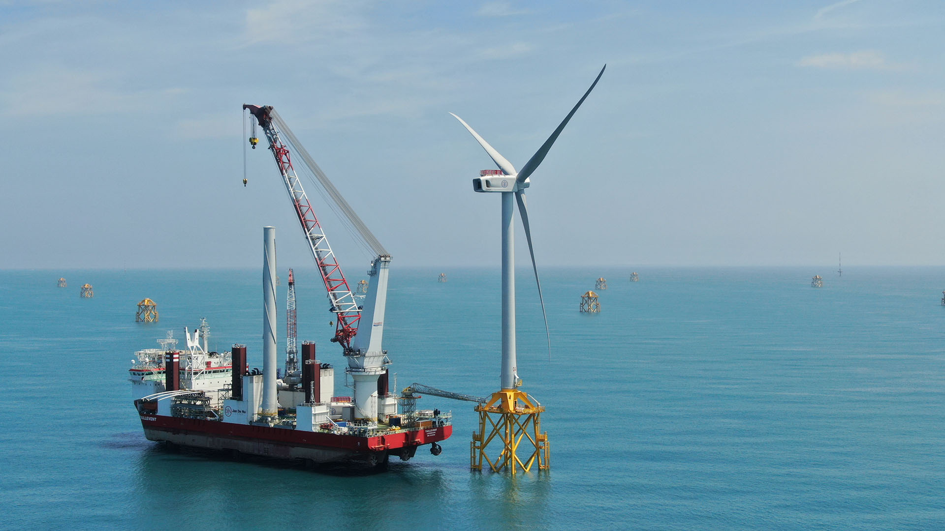 海域風電施工處 離岸風電第一期施工計畫
